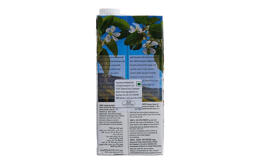Ceres 100% Juice Blend- Mango   Pack  1 litre